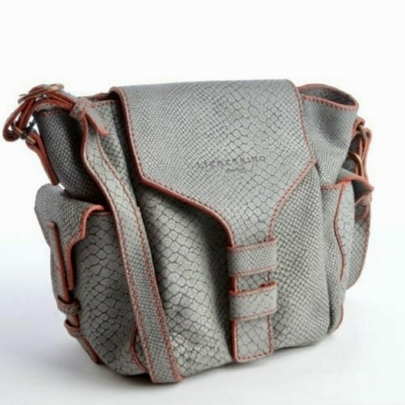 Liebeskind Berlin- snakeskin Fleur bag - Picture 1 of 10